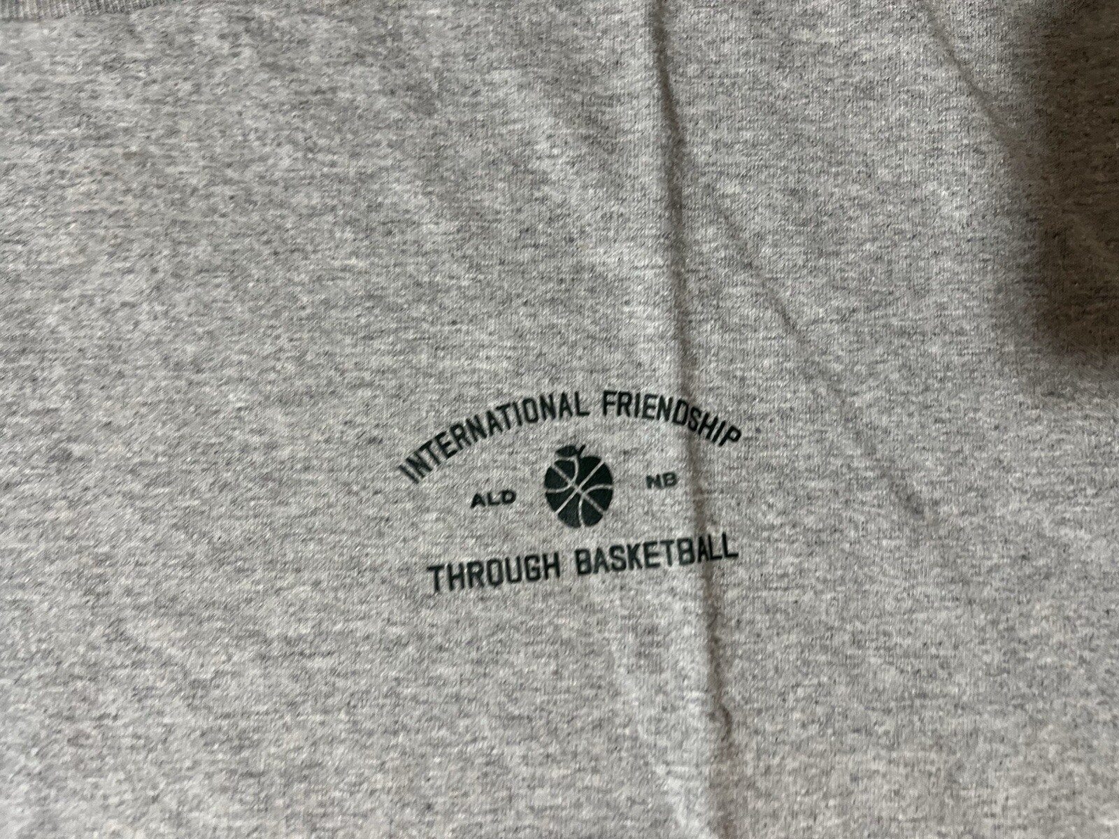 Aime Leon Dore ALD x New Balance SONNY NY Tee XXL Grey Basketball Gym T-Shirt gallery
