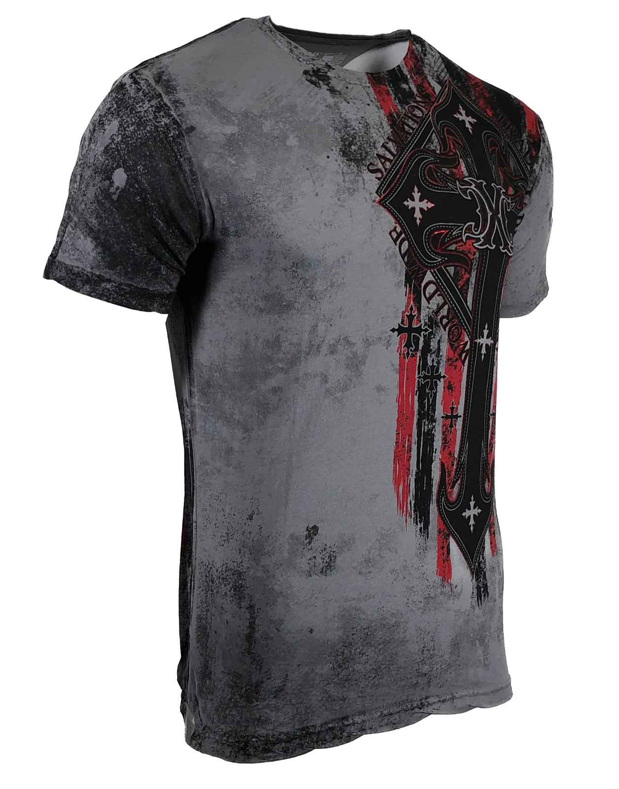 XTREME COUTURE by AFFLICTION Men's T-Shirt LIBERTY CRUSADE Biker MMA gallery