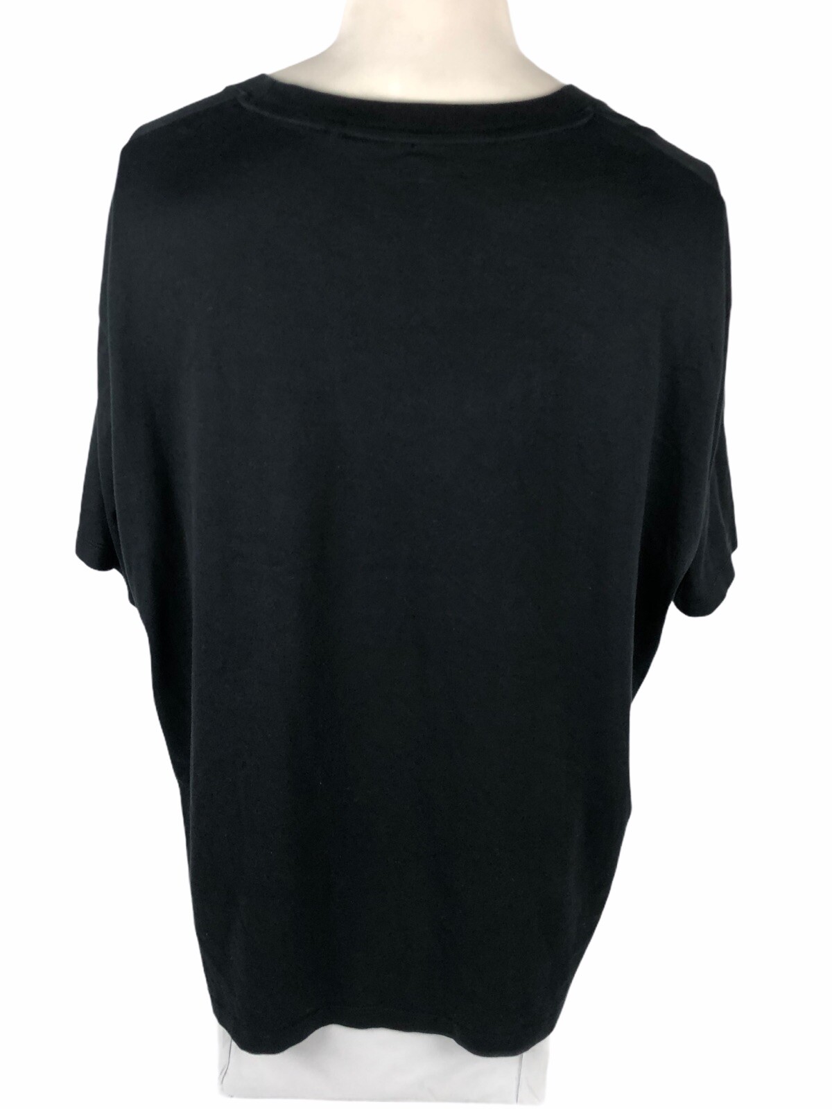 UNIQLO SPRZ NY Short Sleeve Mens Tee Shirt Black XL 100% Cotton Morellet Artist gallery