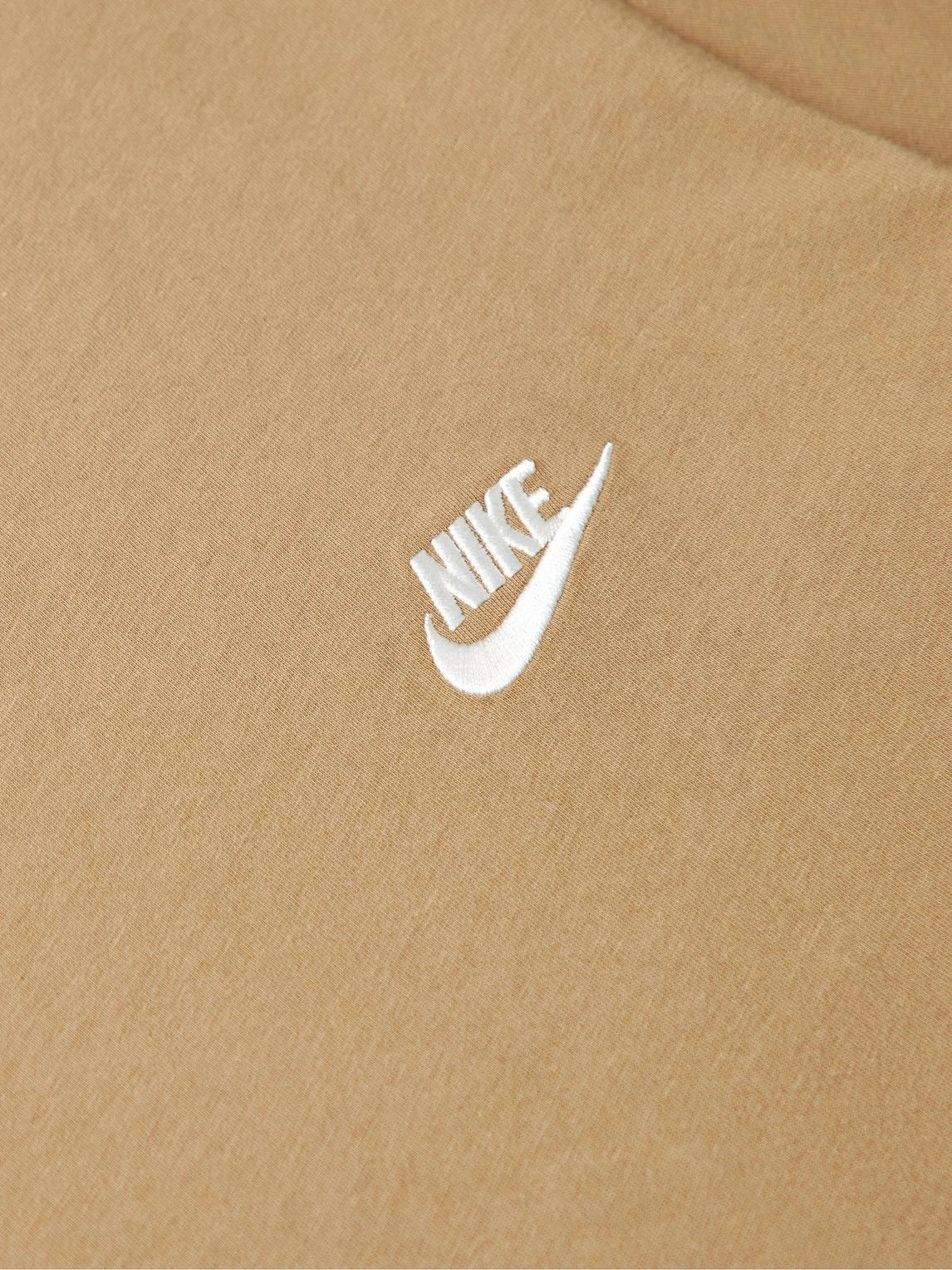 NWT Men's Big & Tall NIKE Crew Neck Sportswear Training T-Shirt TAN gallery