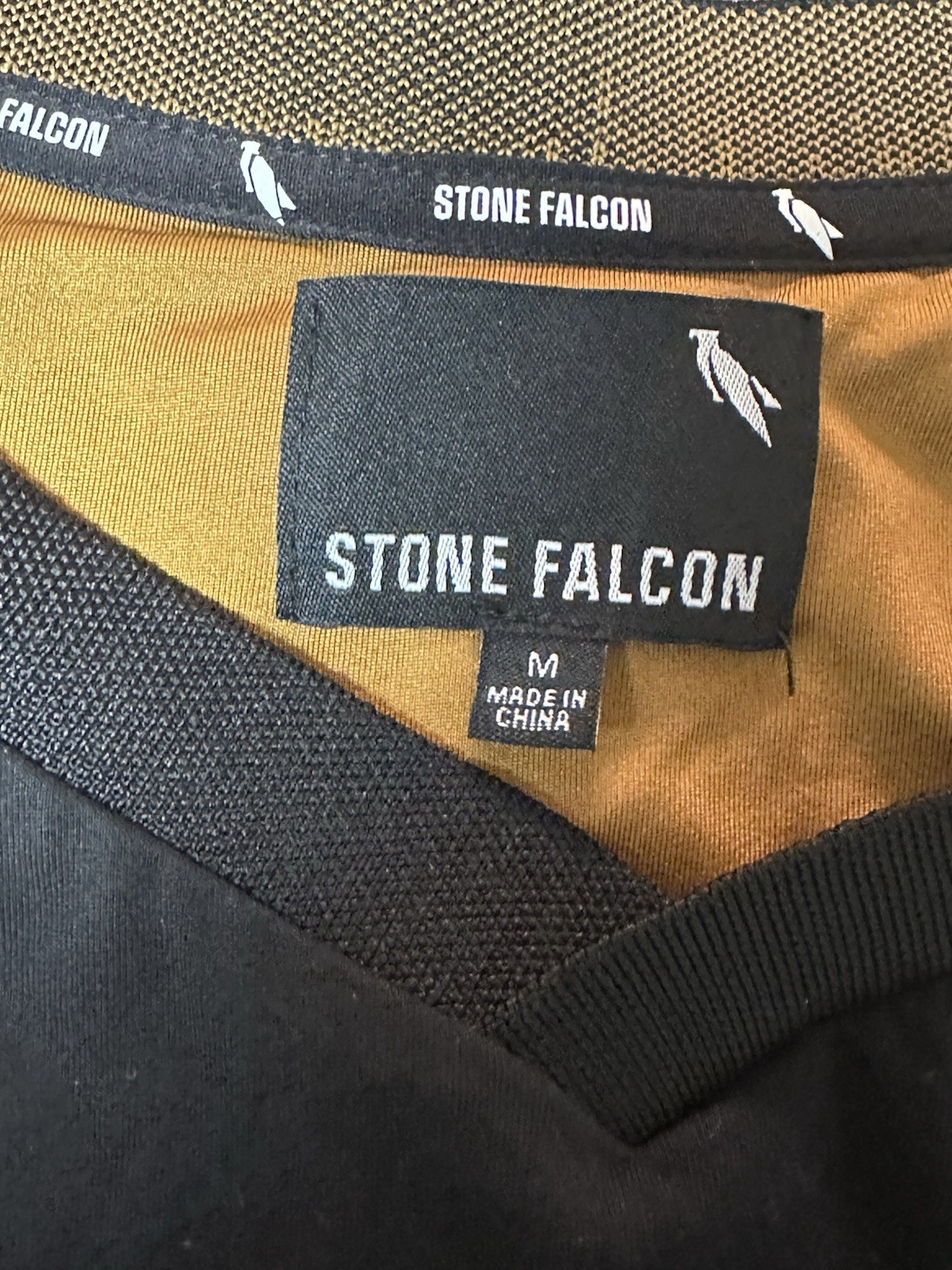 Stone Falcon Shirt Men’s Medium Stretch Blade Collar gallery