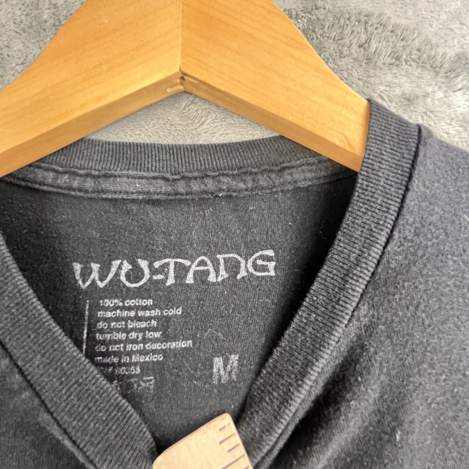 Wu-Tang Clan Shirt Mens Medium Black 2019 Hip Hop Rap Tee T-Shirt Classic Logo gallery