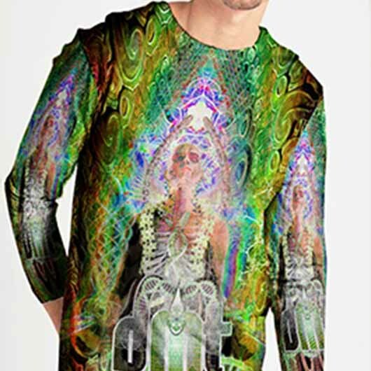 Men’s Longsleeve Tshirt Artistic Pattern Abstract Art 743410437032632 Men Tshirt