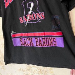 Vintage 90s Birmingham Black Barons Tee | Negro League Baseball | L/XL