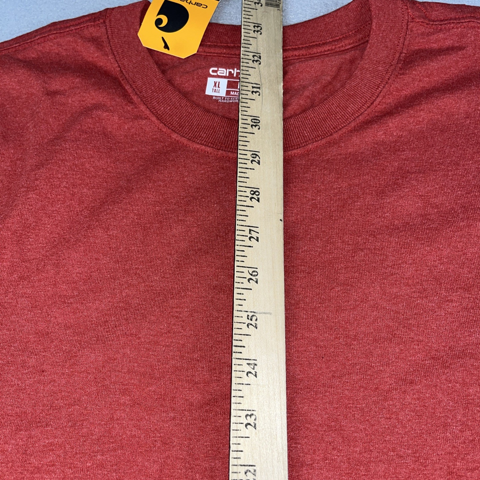 CARHARTT Loose Fit Heavyweight Long-Sleeve Logo Sleeve Graphic Size XL-Tall gallery