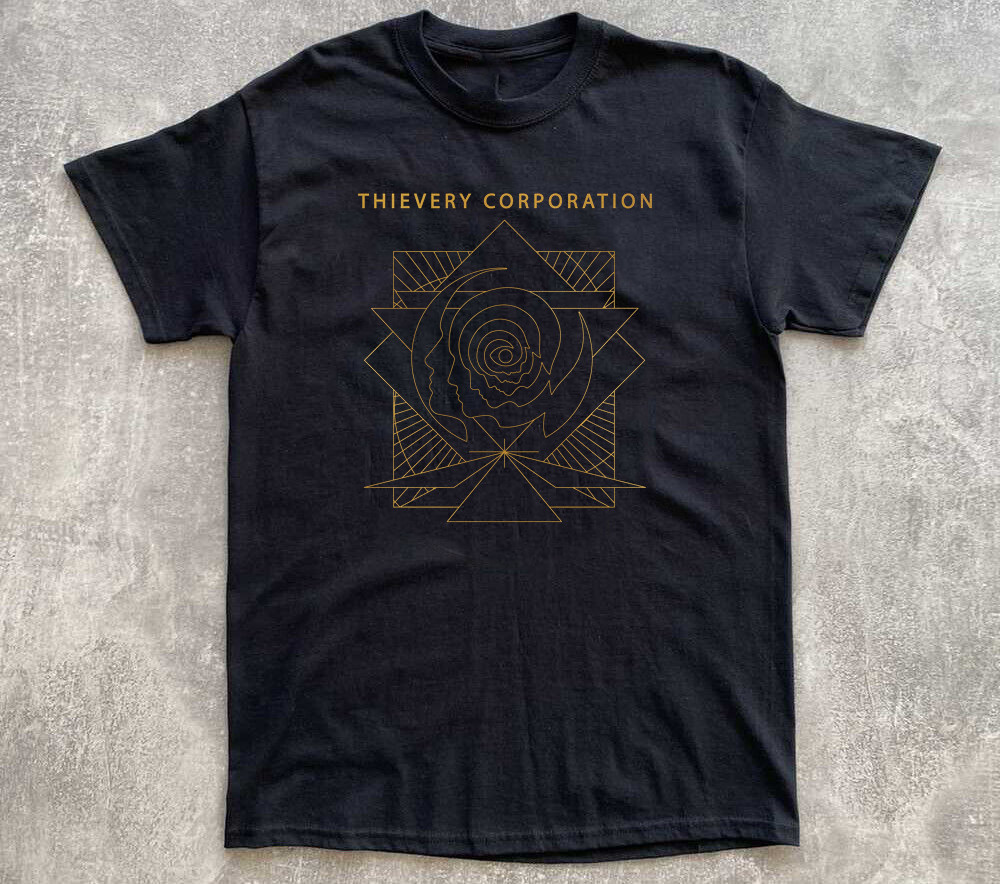 Thievery Corporation Band Short Sleeve T Shirt Black All Size S-5Xl