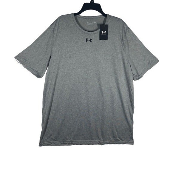 Under Armour T-Shirt Mens Size XL Gray Locker Tee 20 Short Sleeve Loose Fit NEW gallery