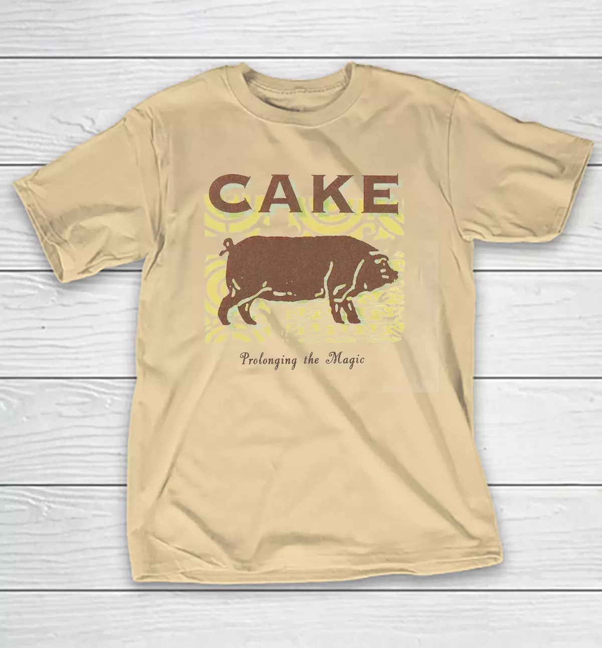 Cake Band Prolonging The Magic Album Sand T Shirt Full Size S-5XL