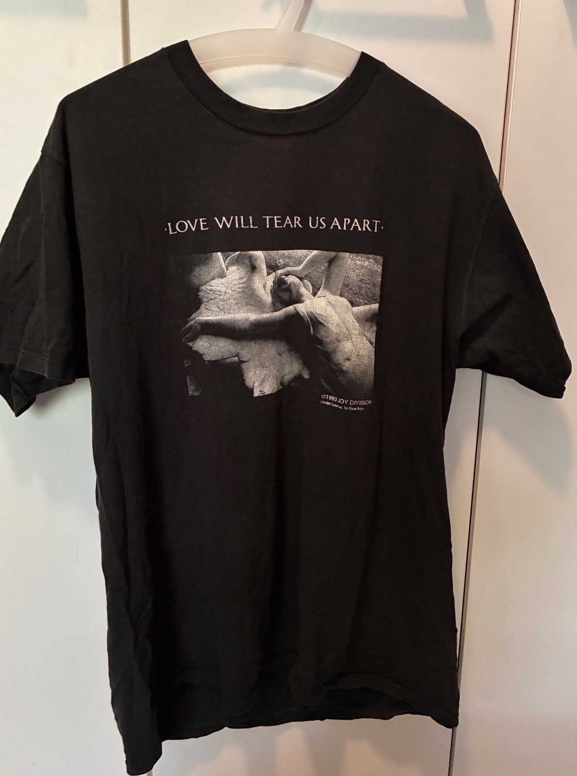 Joy Division vintage t shirt 90s band L black