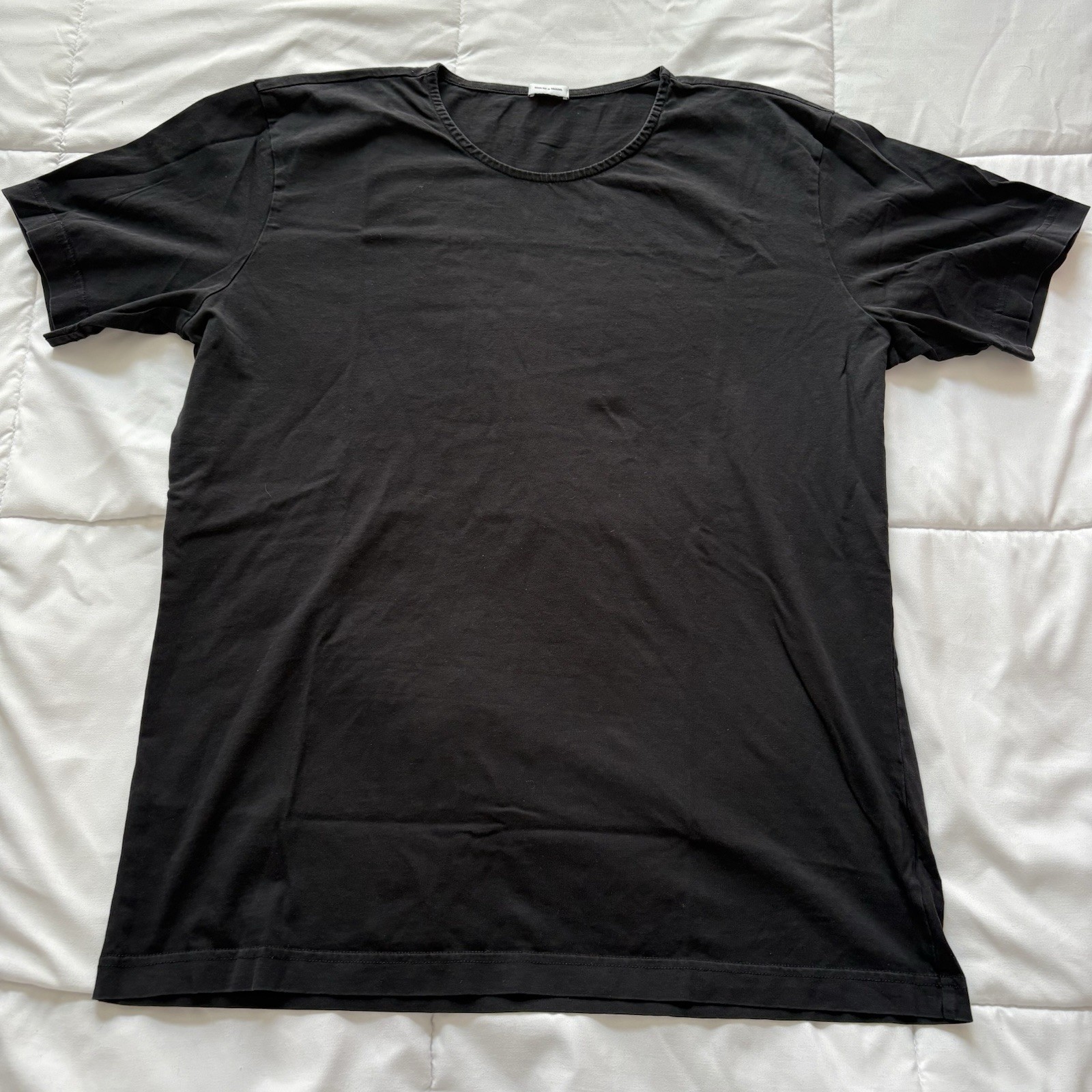 Son of a Tailor Black T Shirt Tee Mens 100% Supima Cotton Basic Crew Neck Luxury gallery