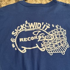 RARE Vintage E40 In A Major Way Sick Wid It Records Rap T shirt L