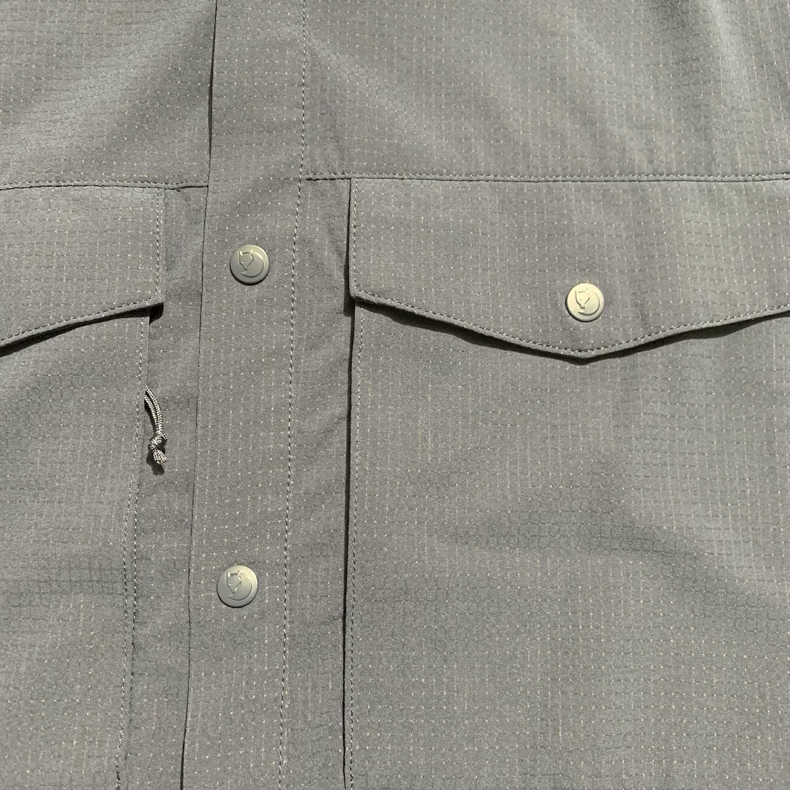 Fjallraven Abisko Trekking Short Sleeve Men's Shirt Blue Size Medium gallery