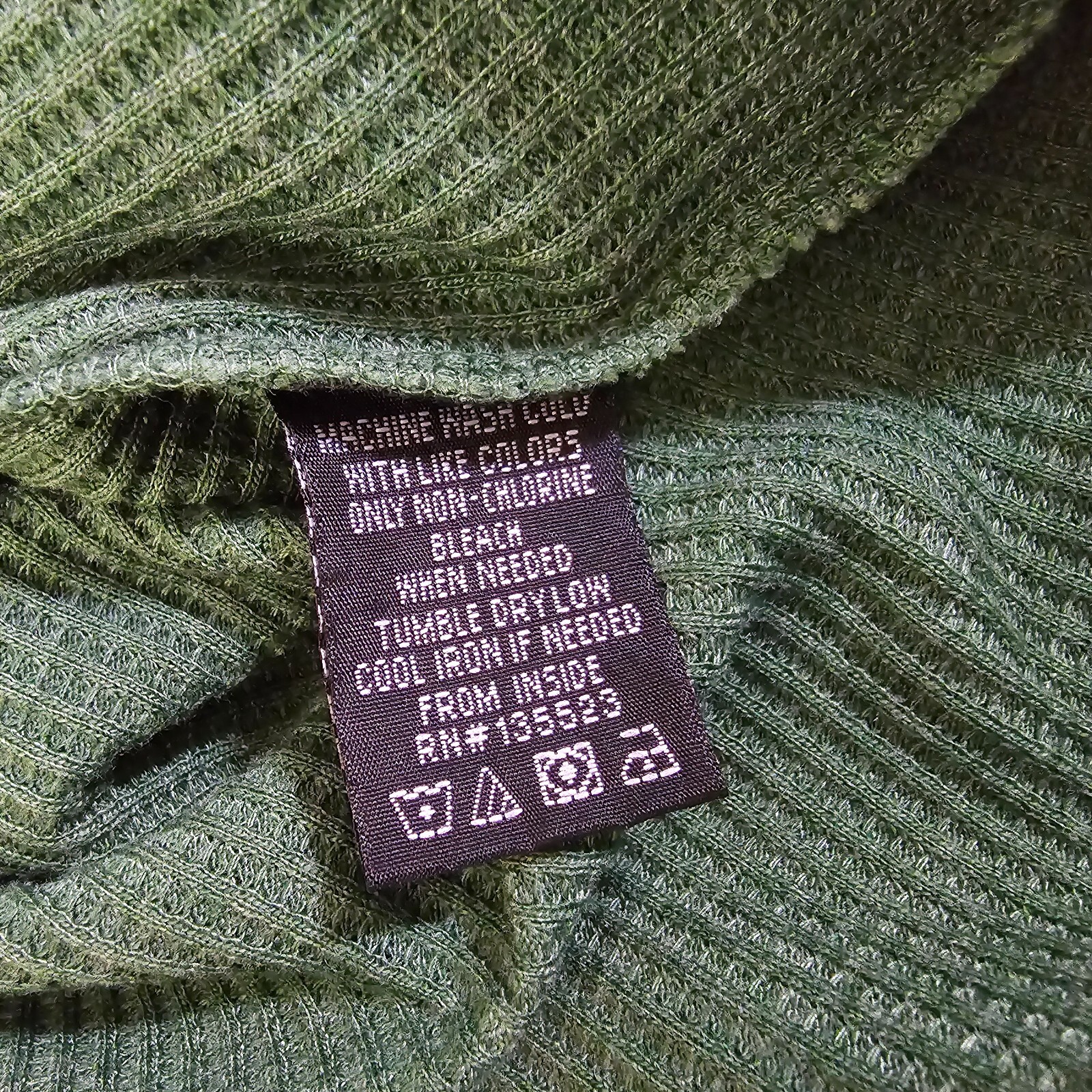 Alpine Lakes Shirt Mens XL Green Waffle Knit Long Sleeve Thermal gallery