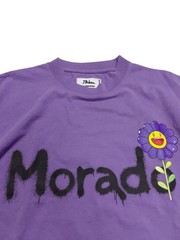 Takashi Murakami x J Balvin Smiley Flower T Shirt Purple Men’s Size Medium