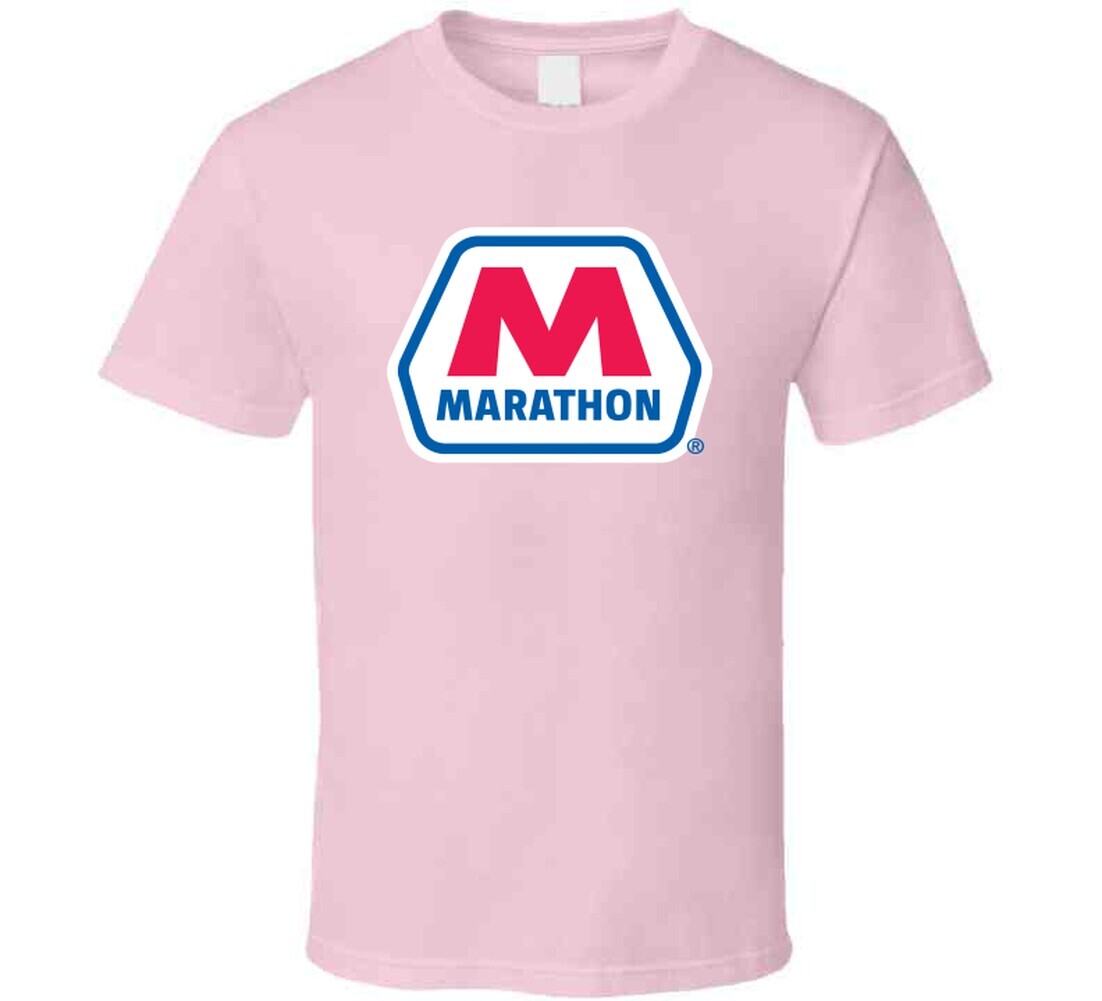 Marathon Tee Cool Gas Station Oil Trucking Driving T Shirt gallery