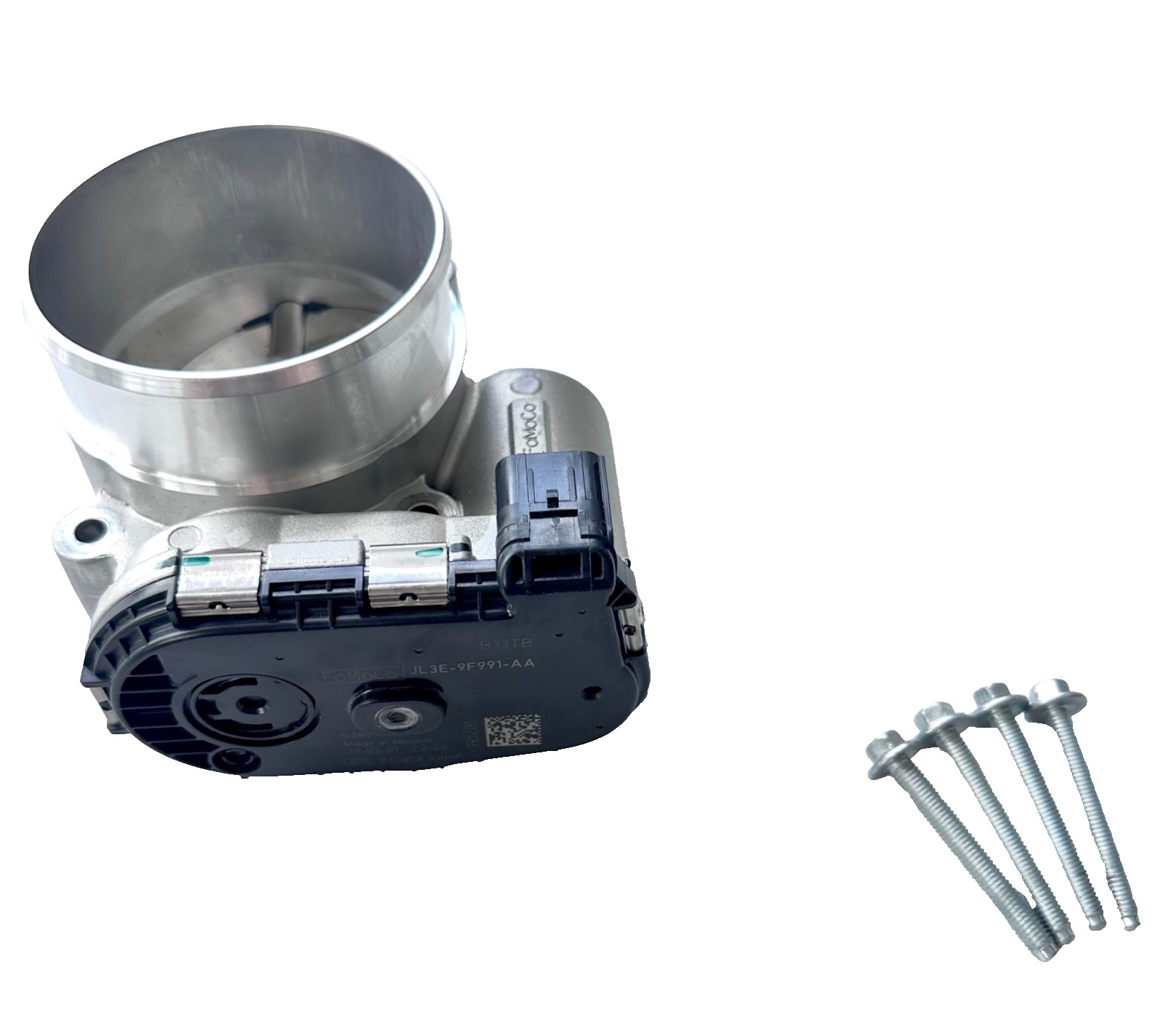 GENUINE FORD Mustang 5.0L V8 18-23  GT THROTTLE BODY WITH HARDWARE JL3E-9F991-AA