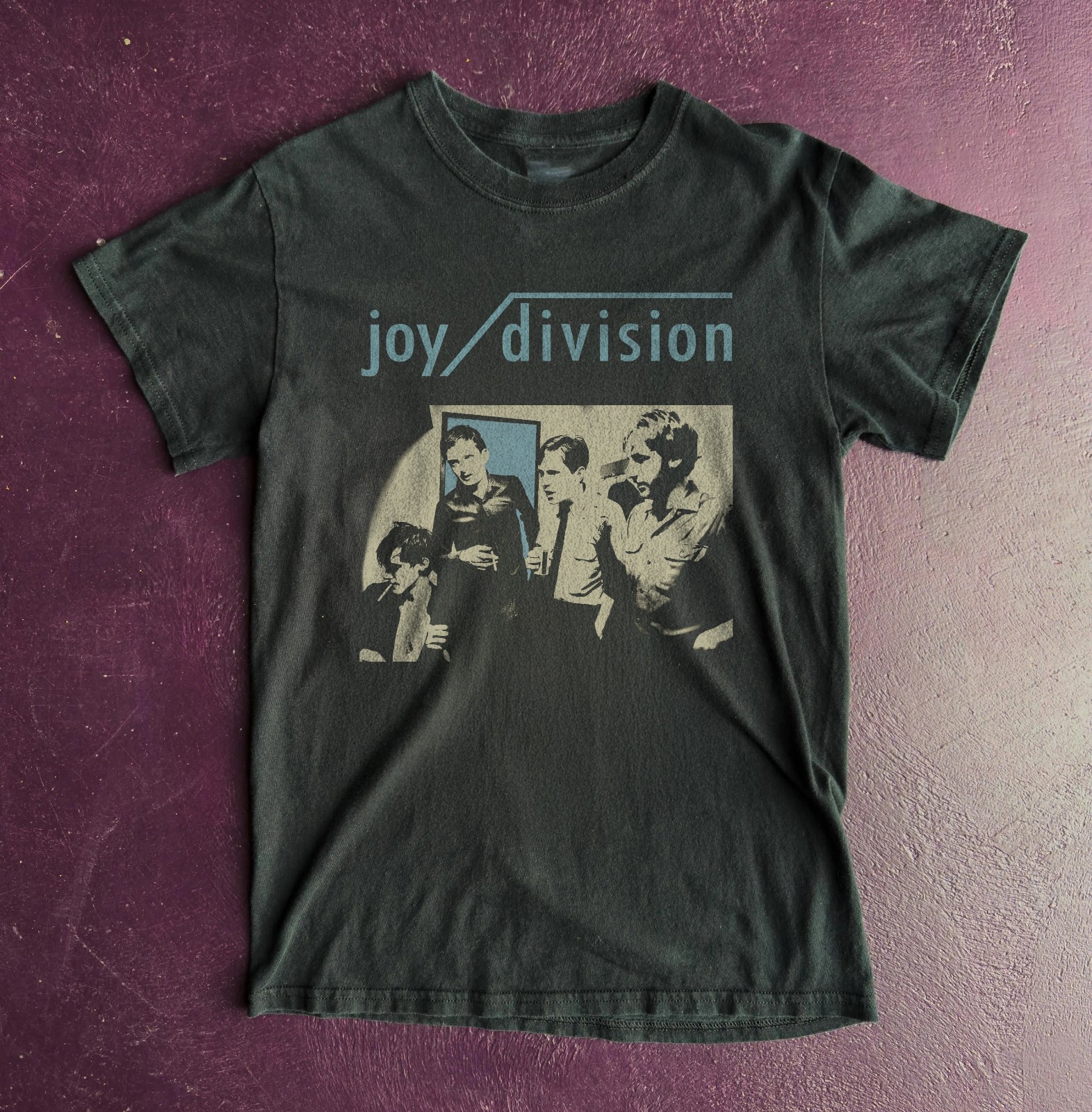 Joy Division Vintage Style Classic Band Unisex Black T-Shirt Size S-5XL gallery