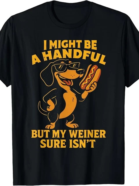 Funny T-Shirt Crude Cringey Joke Graphic Tee wit gallery