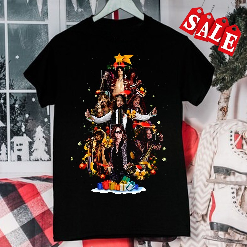 Merry Christmas Aerosmith Reprinted Cotton Unisex All Size 24D527 gallery
