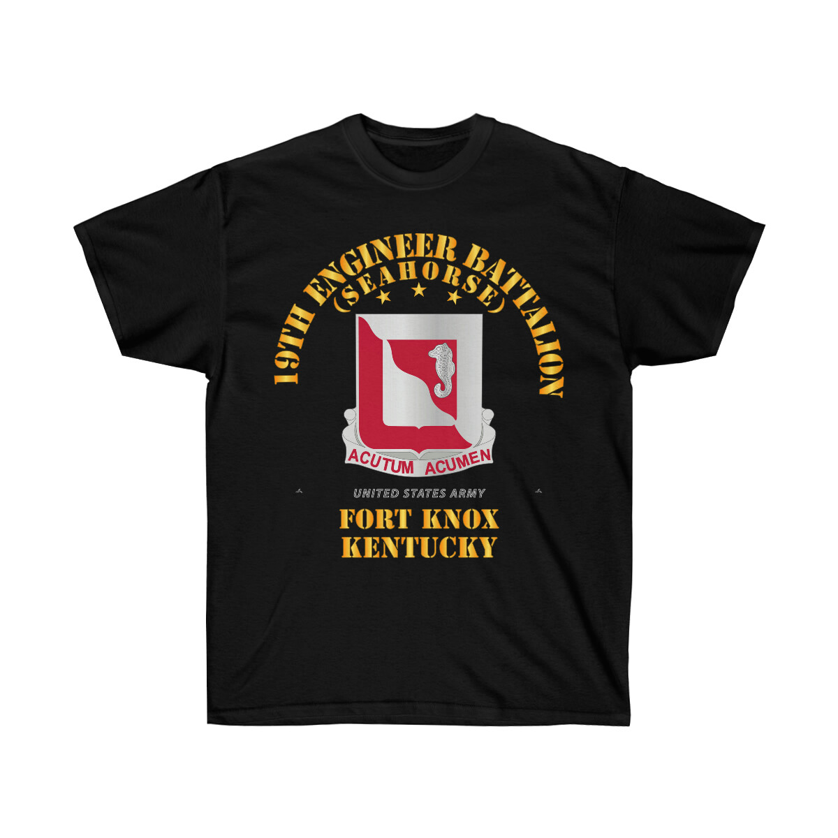 Classic - Unisex Ultra Cotton Tee - Army - 19th Engineer Battalion - Ft Knox KY gallery