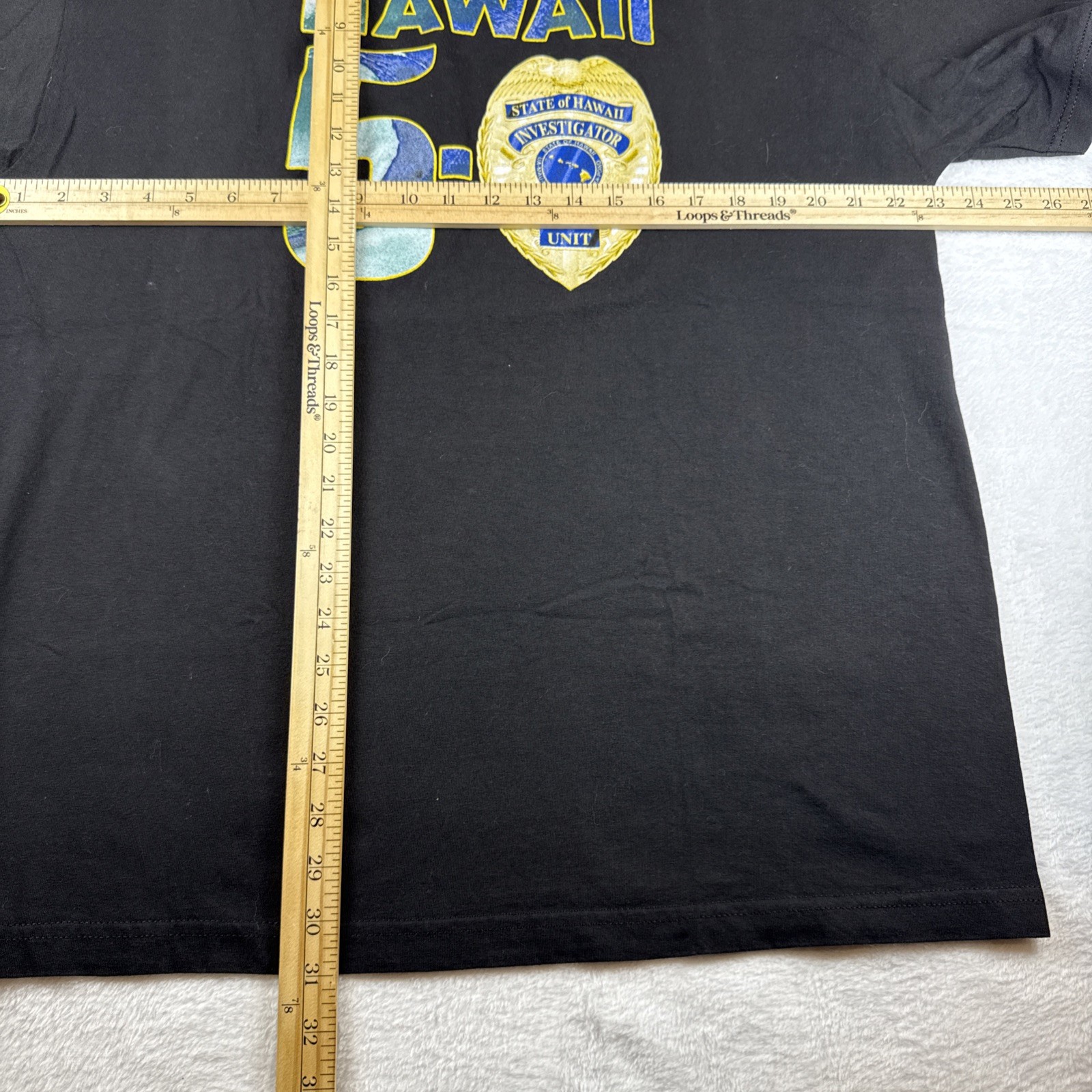 NWOT Hawaii Five-O TShirt Men’s XL BLACK Graphic Filmed On Location Tv Show gallery