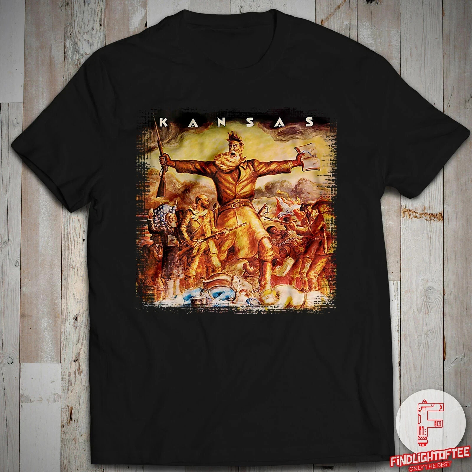 Rare Kansas Rock Band Classic T- Shirt Full Size S-5XL For Fan HM1665