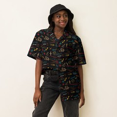 Corvair Logos Vintage button down shirt bowling hawaiian style