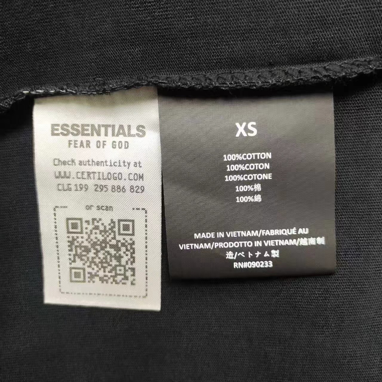 Fear of God Essentials Short Sleeve T-Shirt Casual Streetwear Tee gallery