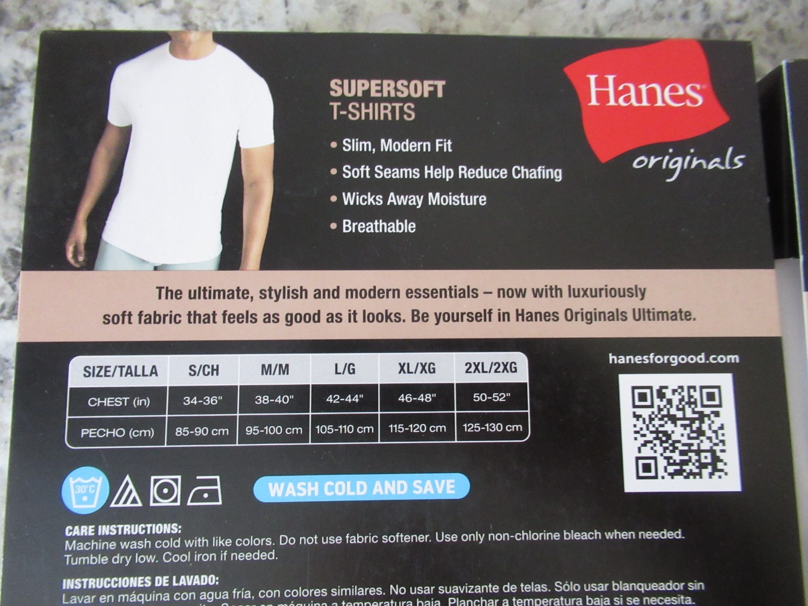 Hanes White T Shirts Size Med. Tagless 4 Total Softest Supersoft Slim Modern Fit gallery