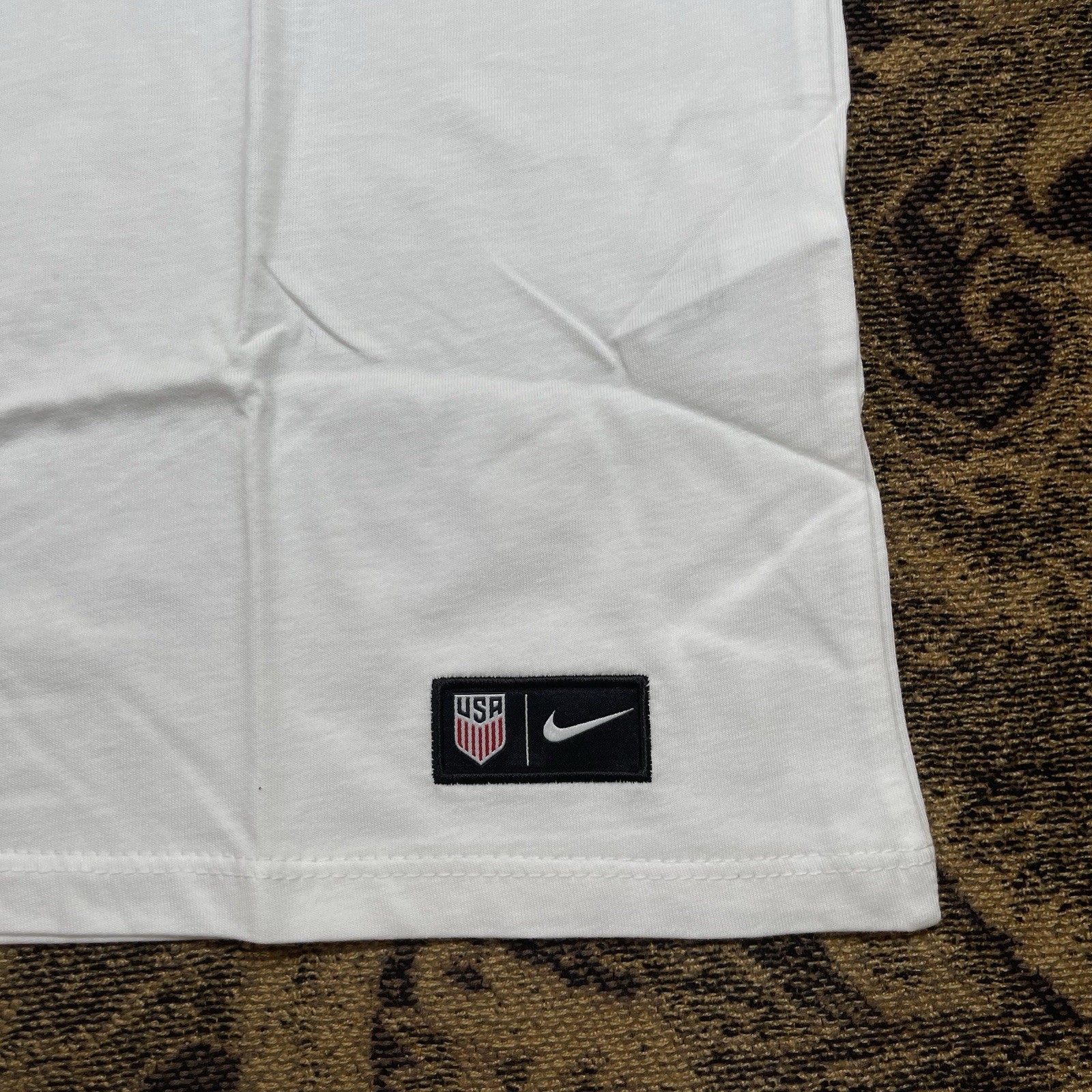Nike Team USA Men's National Soccer Team White Pocket T-Shirt Size Large New gallery