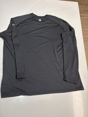 Peter Millar Performance Aurora Long Sleeve Base Layer Mens XL Black Stretch