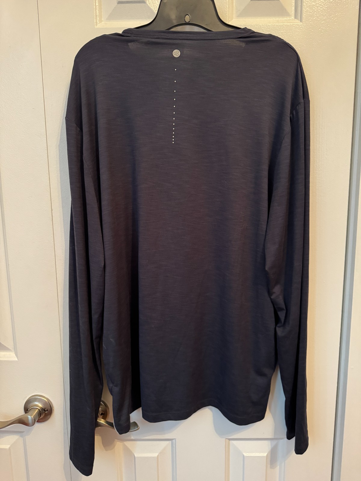 ZELLA MENS Perform Train T SHIRT - Navy Eclipse - Long Sleeve - XL gallery