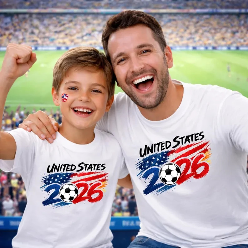 2026 World Cup Country Flag Soccer T-Shirt USA Canada Brazil Mexico Tee gallery