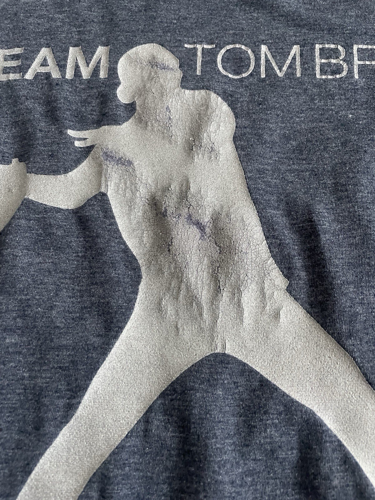 Team Tom Brady x Best Buddies T-Shirt (Men's Large) Sillohuette 2-Sided #12 TB12 gallery