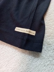 Perry Ellis America Men’s Size Large Graphic T-shirt Black 100% Cotton