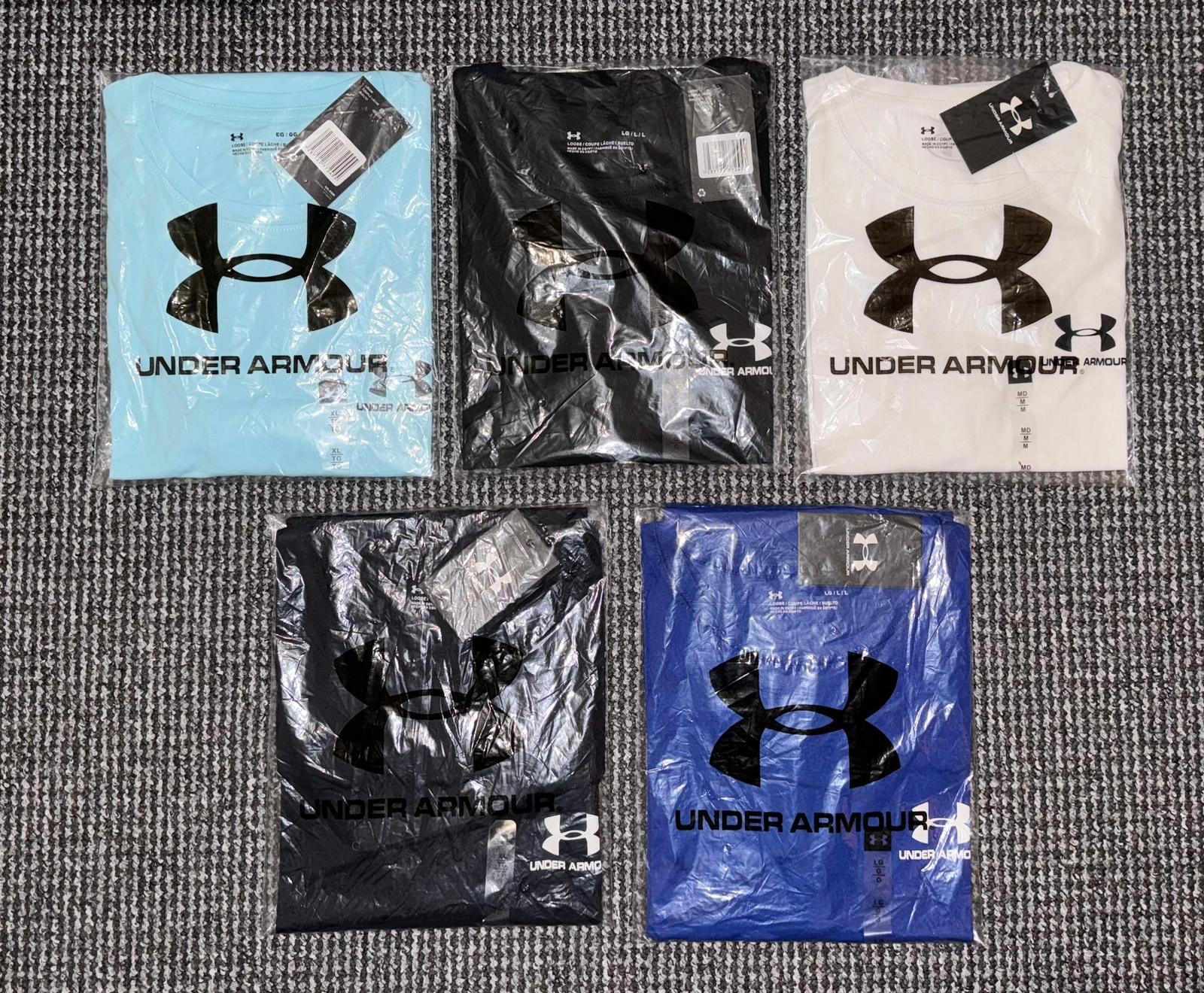 Under Armour Trainer UA Men's Cotton Short sleeve Crew Neck sport Gym T Shirt gallery
