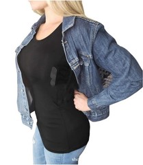Concealment Clothes Men’S Crew Neck Undercover- Concealed Holster Carry Tops :)