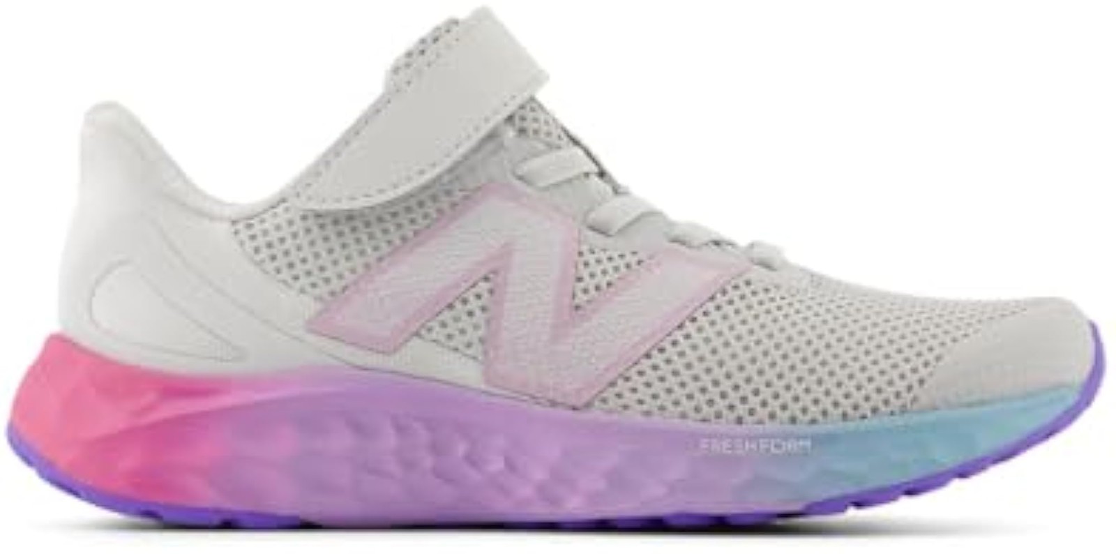 New Balance Fresh Foam Arishi V4 Bungee Lace with Top Strap Running Shoe, Grey M gallery