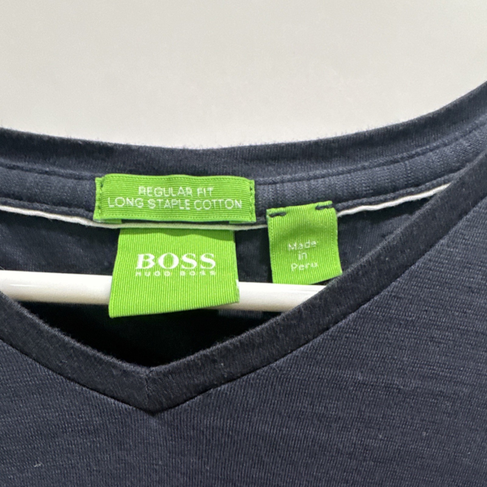 Lot BOSS T-Shirts: 1 Cotton Jersey T-Shirt & 1 Long Sleeve Crew. Men’s Medium gallery