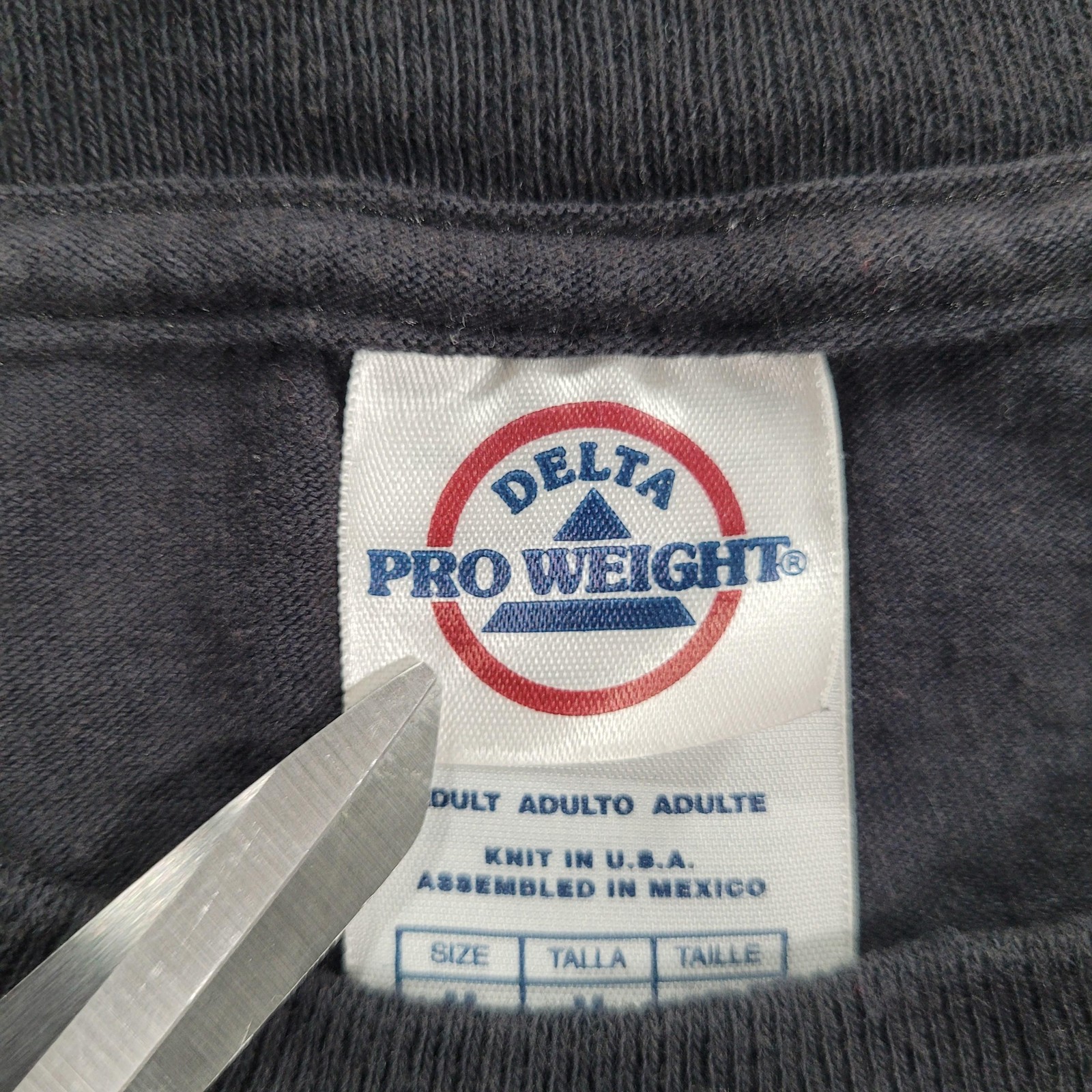 Vintage Simpsons Shirt Mens Medium Black Delta Pro Weight Springfield Rocks 00s gallery