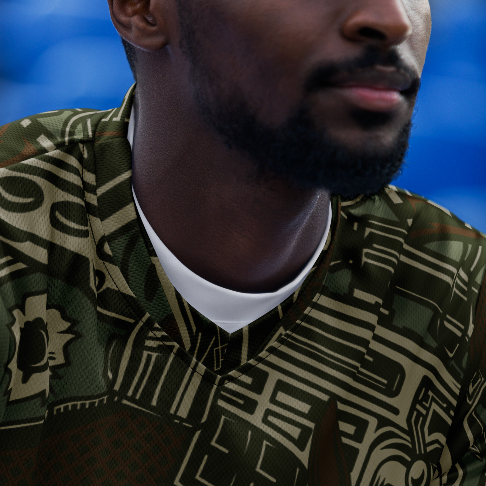 Warrior Recycled unisex sports jersey gallery