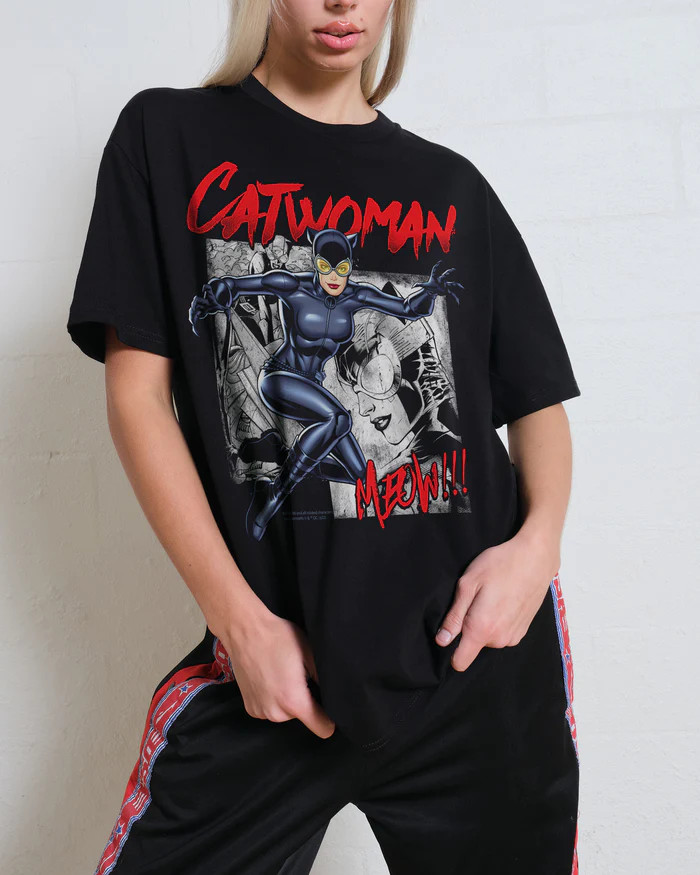 DC Comics Catwoman T Shirt Size S – 5XL Gift For Friends V1