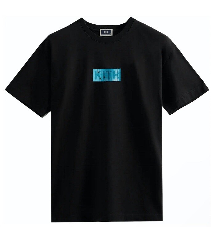 Kith High Rise Box Logo Tee Black Size M gallery