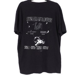 System Of A Down Protect The Land Graphic Men’s Size XL Black Band Tour T-Shirt
