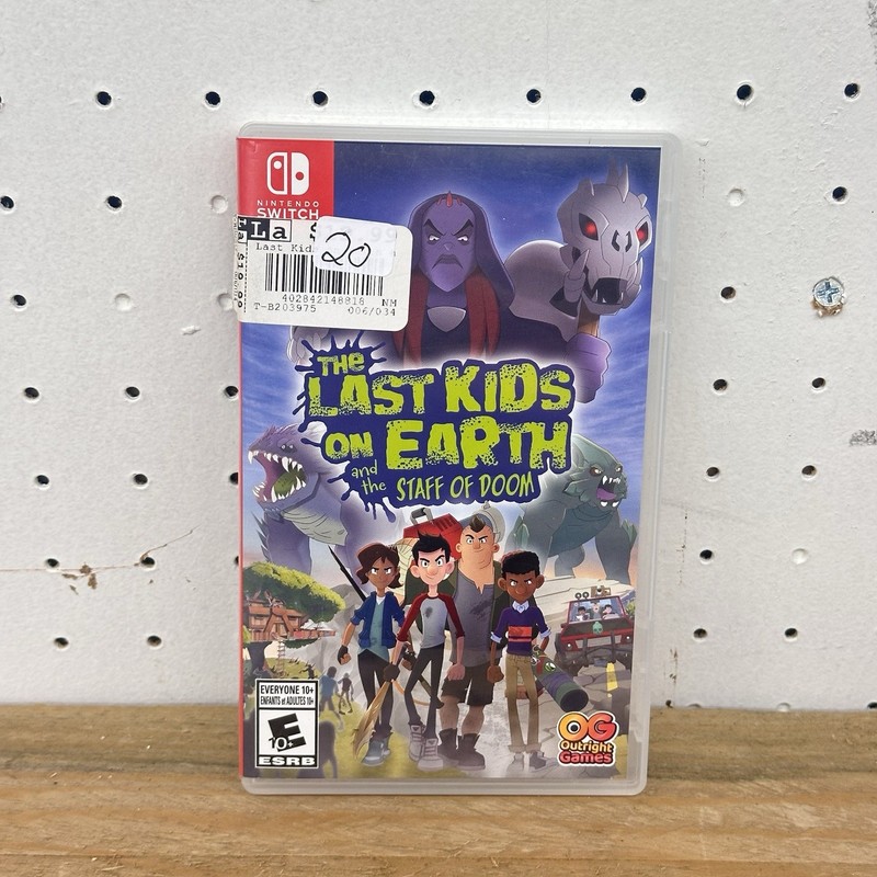 The Last Kids on Earth and the Staff of Doom (Nintendo Switch, 2021) Tested