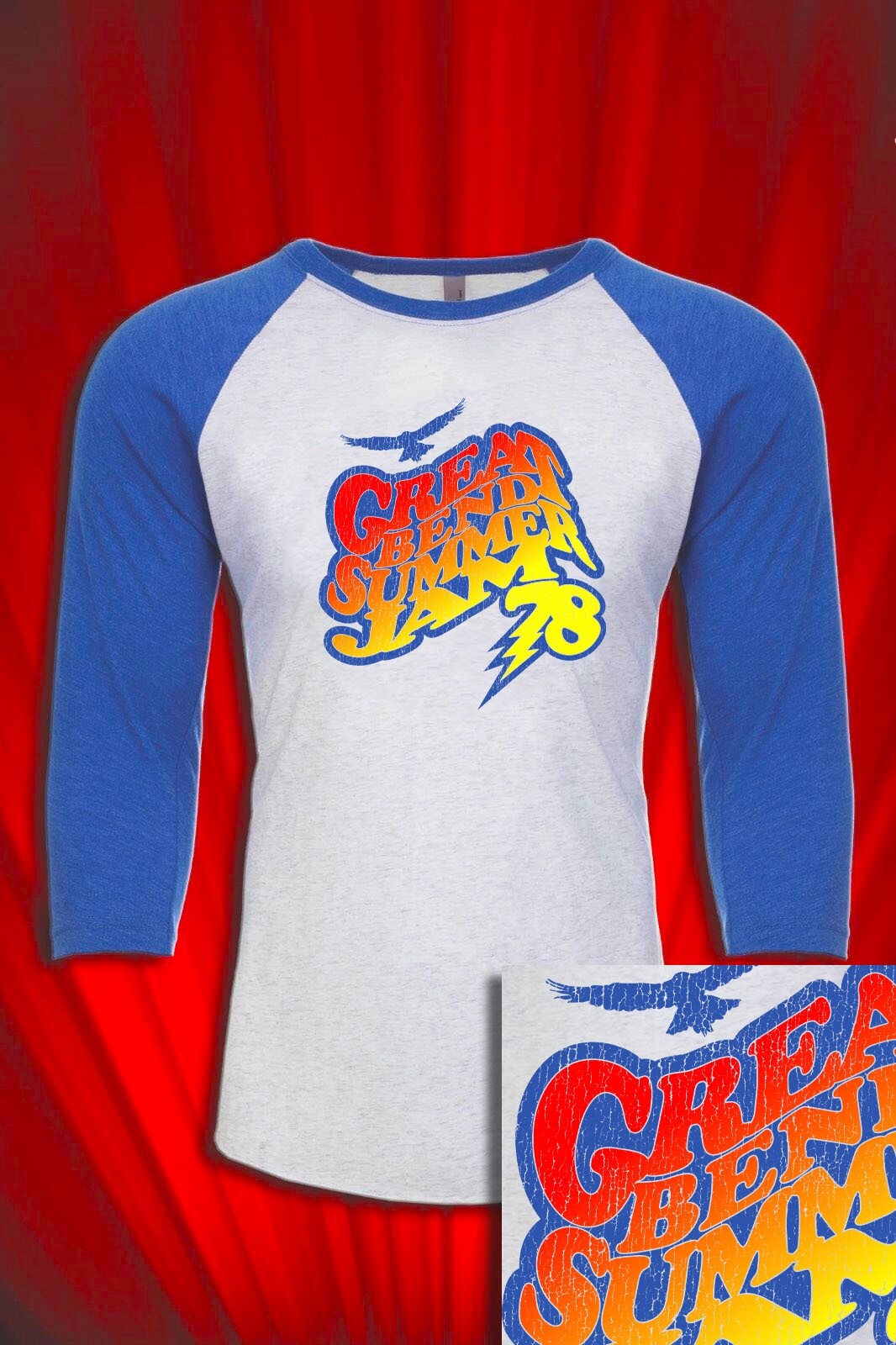 Great Bend Summer Jam 1978 Tour T-SHIRT Music Festival Head East gallery