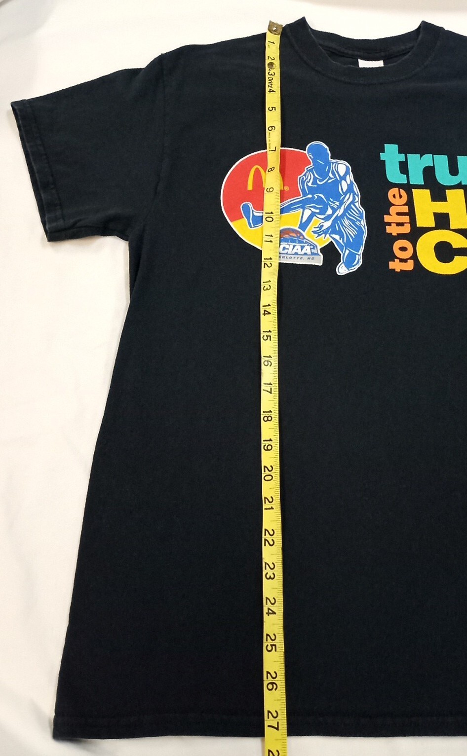 McDonald's CIAA Tournament True to the HBCU Basketball T-Shirt - Size M gallery