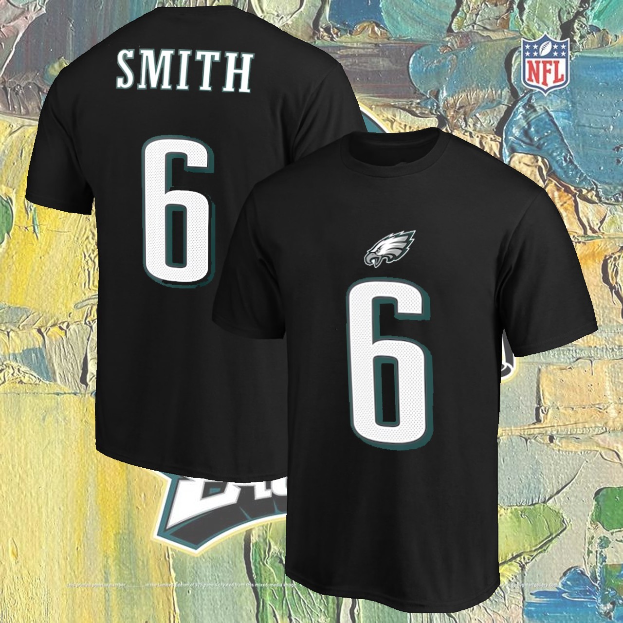 SALE!!! DeV0nta Smith #6 Philadelphia Football Name & Number Gift Fan gallery