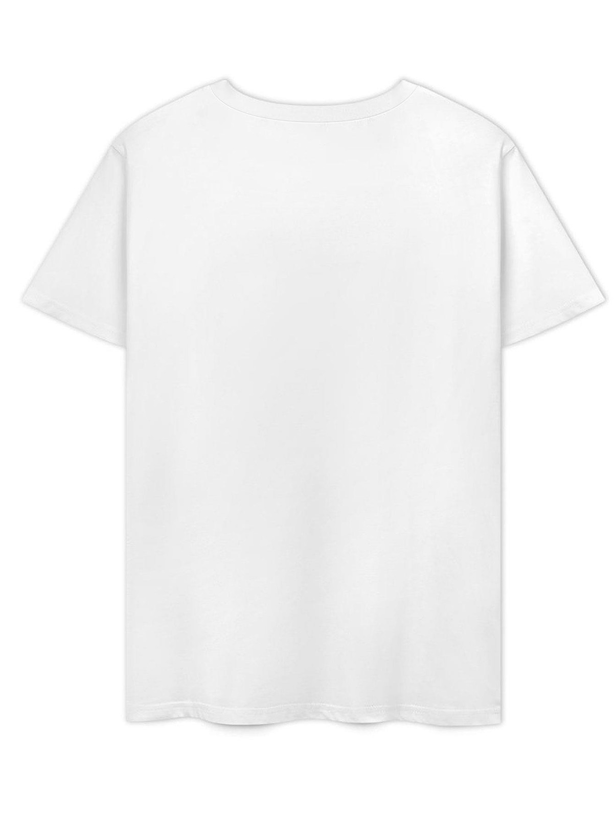 West California High Street Trend Letter Print, Short-sleeved Top, Patterned Pri gallery