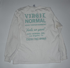 Virgil Normal Men’s Size XL 100% Cotton Adult Entertainment Long Sleeve LS Shirt